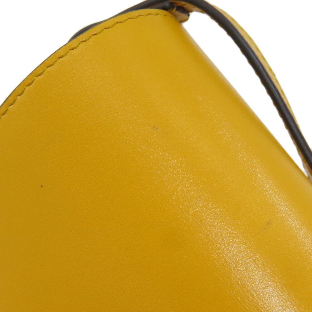 GUCCI Authentic Yellow Leather Horsebit Shoulder Bag - Picture 10 of 16